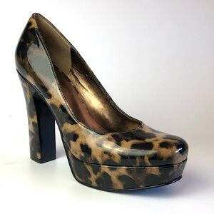 Nine West 90’s Melicia Tortoise Platform Pump